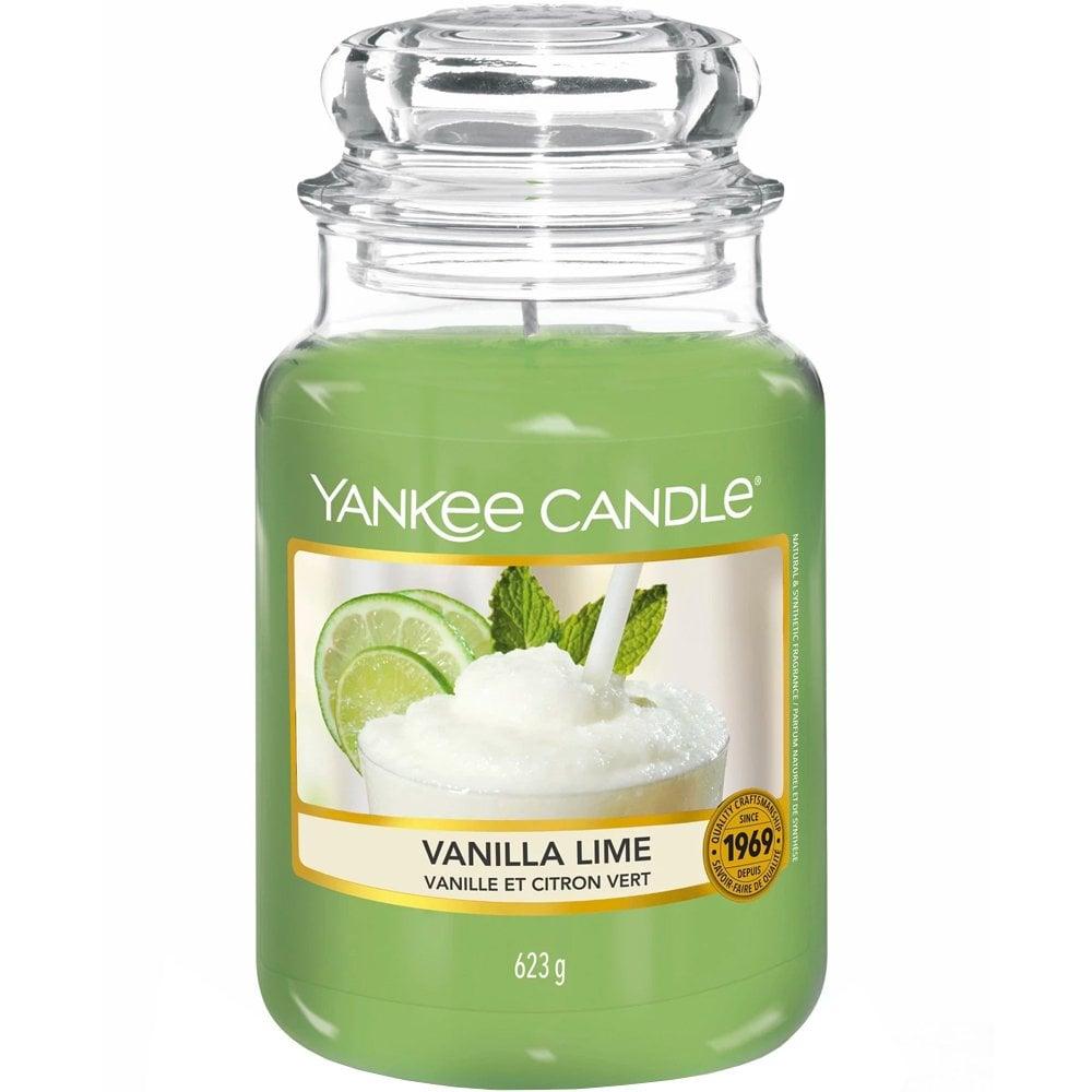 Yankee Candle 623g - Vanilla Lime - Housewarmer Duftkerze großes Glas